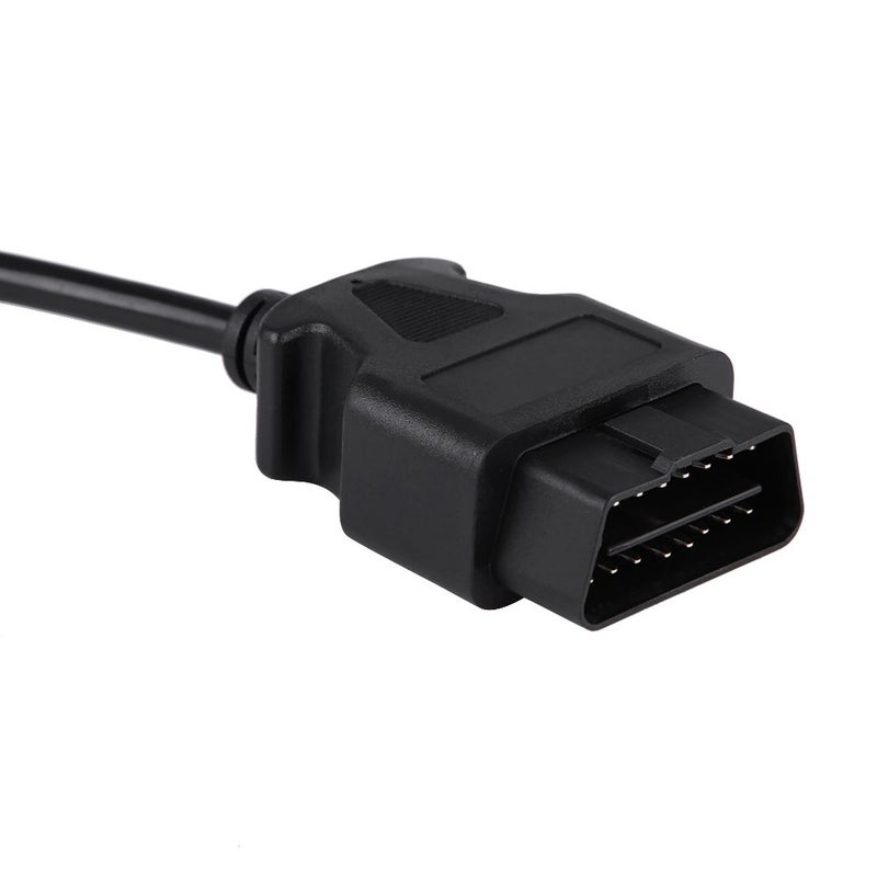 Ejoyous كابل محول ماسح تشخيص الشاحنات Ejoyous OBD2 9 دبابيس إلى 16 دبابيس موصل OBD-ii ذكر إلى أنثى أداة مسح تشخيصية للمحرك (ذكر) - Image 5